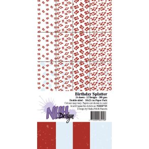 NHH Design Paper Pack Slimcard 10x21 cm