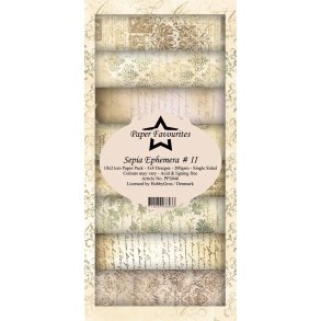 Paper Favourites Paper Pack Slimcards 10x21 cm