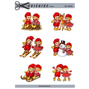 Polkanisser i leg Quickies til scrap Quickies til scrap