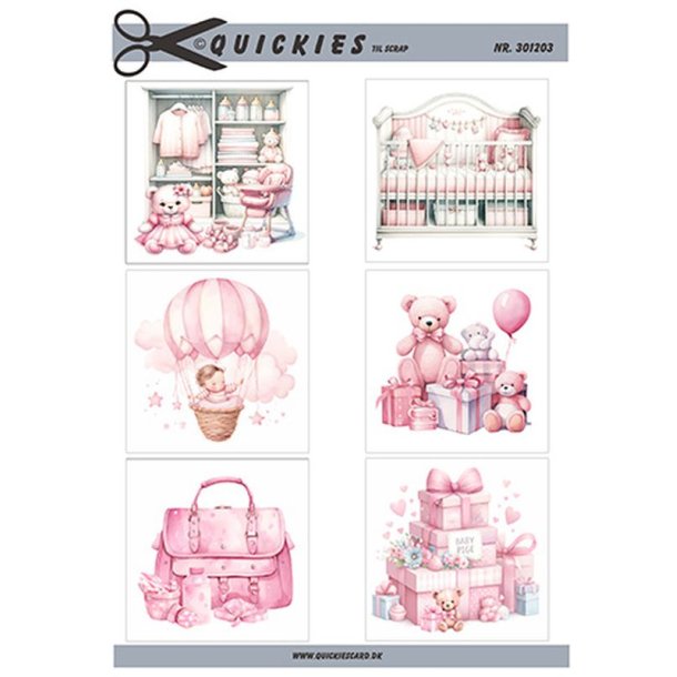Babypige ting Quickies til scrap