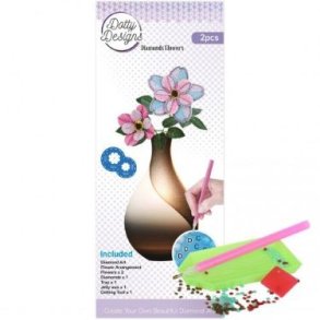 Diamonds Flowers 2 stk