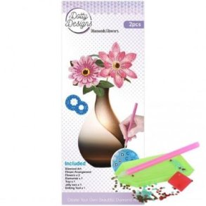 Diamonds Flowers 2stk