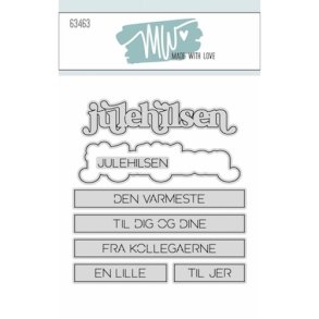 Made with love dies julehilsen Mere info: Tryk p� billedet