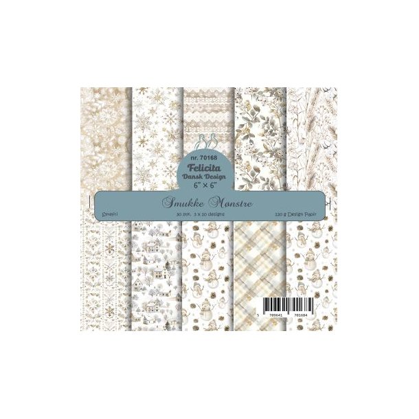 Felicita DesignSmukke m�nstre 3x10design 15x15cm 200g