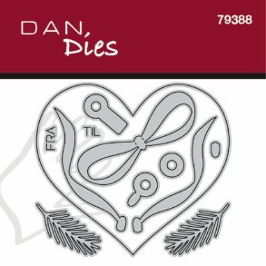 Dan Dies Hjerte med sl�jfe. Basis. Mere info. tryk p� billedet P� lager igen ca 9. september 2026