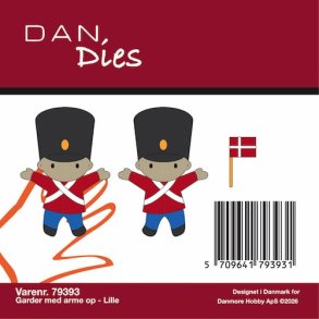 Dan Dies Garder med armene oppe Lille Mere info tryk p� billedet
