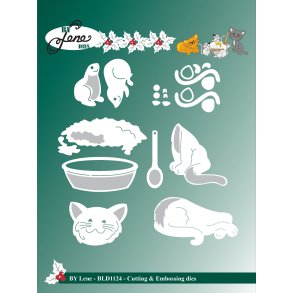 By Lene dies Cats and mice St�rste 5,8x3,3xm