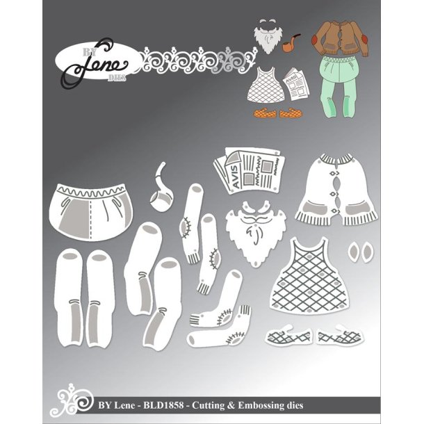 By Lene dies By Lene dies, t�j til BLD1856 Avis1,7x2,6cm