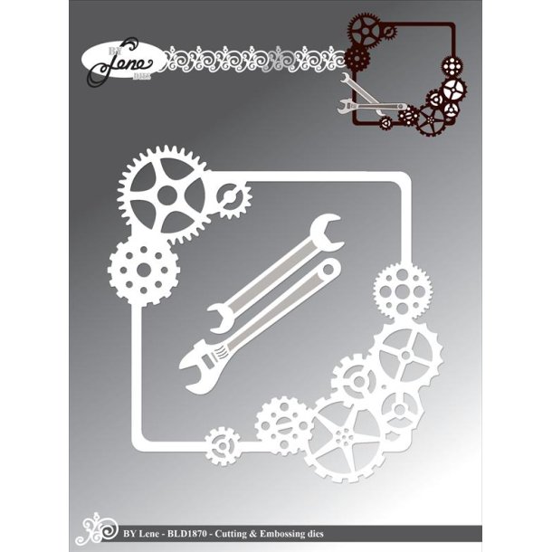 By Lene dies Gear 12,2x12,2cm