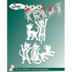 By Lene dies Christmas Cars St�rste 2,8x5,4cm Ventes p� lager igen ca 29. oktober 2026