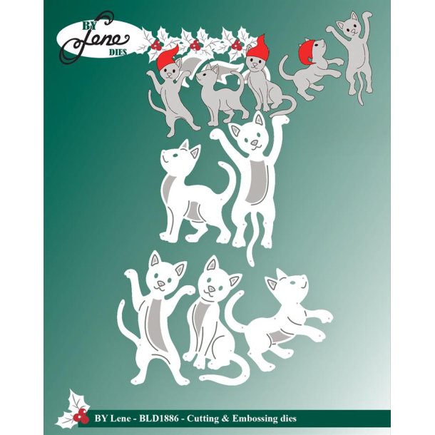 By Lene dies Christmas Cars St�rste 2,8x5,4cm Ventes p� lager igen ca 29. oktober 2026