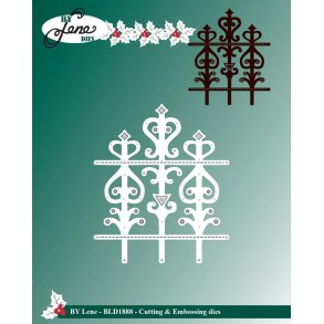 By Lene dies Ornamental Gate 6,3x7,4cm