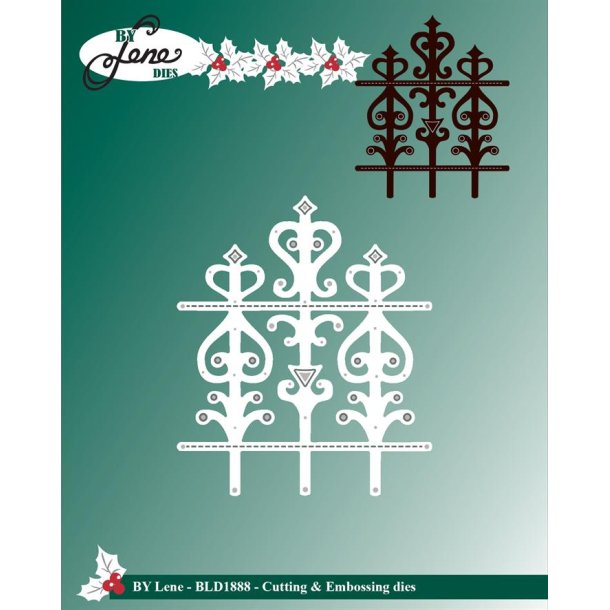 By Lene dies Ornamental Gate 6,3x7,4cm