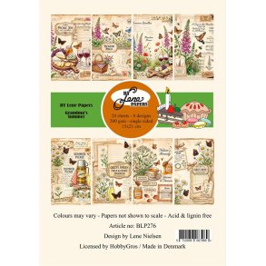 By Lene Grandmamas summer 24 ark A5 14,85x21cm 200g