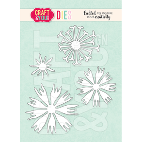 Craft & You die Cornflower 4,4cm
