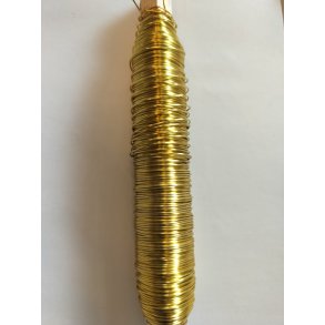 Oasis guld bindetr�d 0,50mm 100g