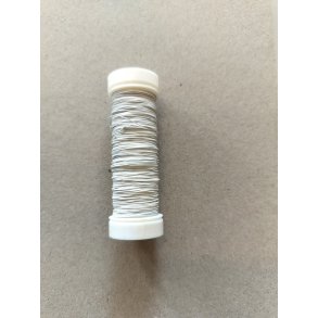 Hvid bindetr�d 0,30mm 30g Kan bruges til knipling