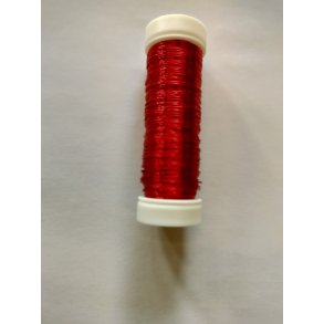 R�d bindetr�d 0,30mm 30g Kan bruges til knipling