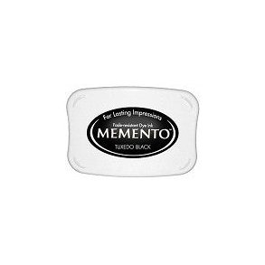 Memento stempelsv�rte Tuxedo black