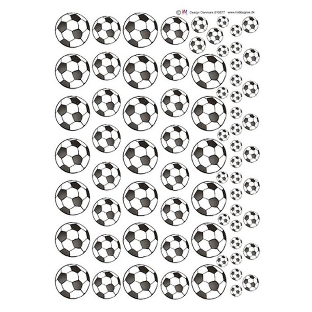  Basispapir fodbolde
