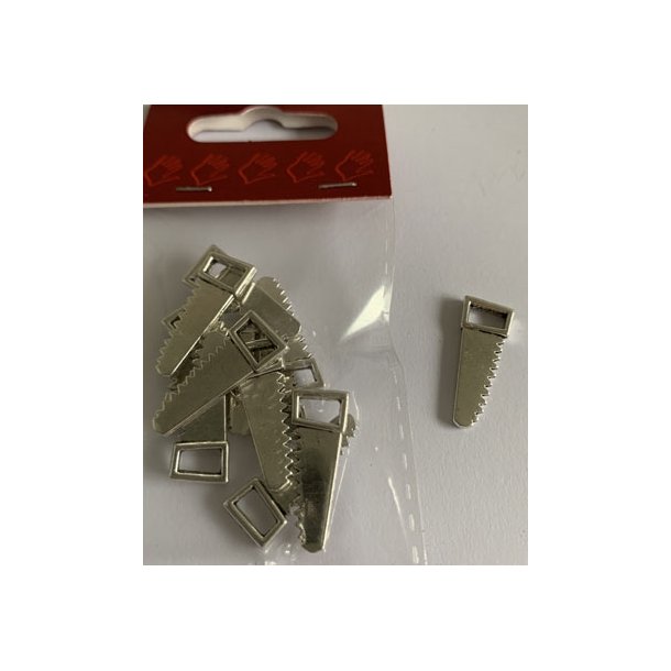  Charms sav 0,9x2,5cm 12 stk