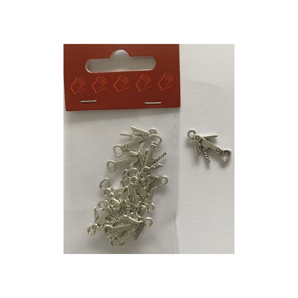  Charms oplukker 1,1x2,2cm 12 stk