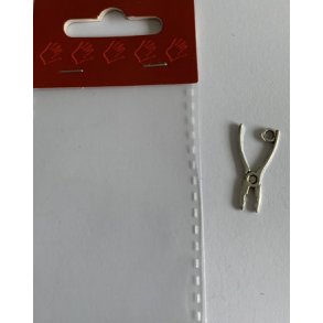  Charms tang 1,4x2,2cm 12 stk