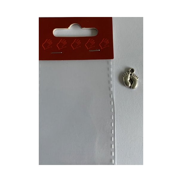  Charms f�dder 1x1,3cm 12 stk
