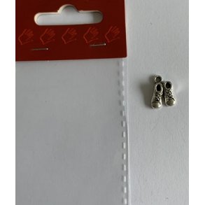  Charms sko 1,4x1,1cm 6 stk