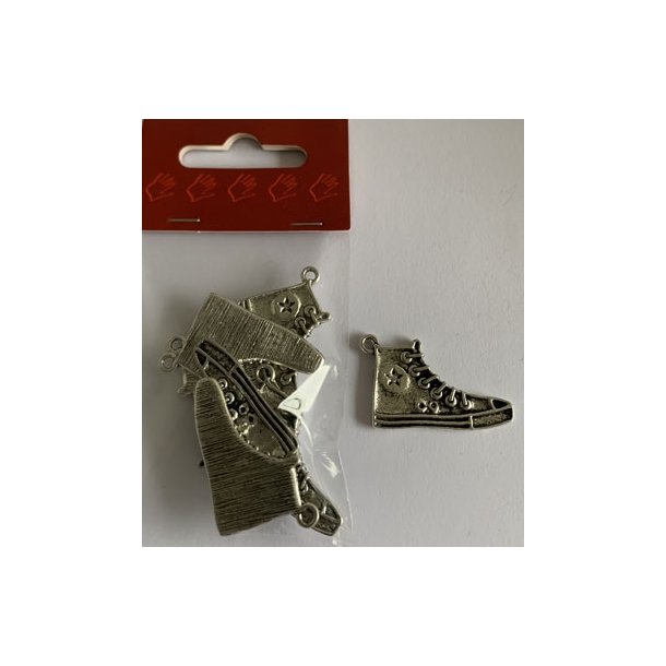 Charms converse 2,8x2cm 6 stk