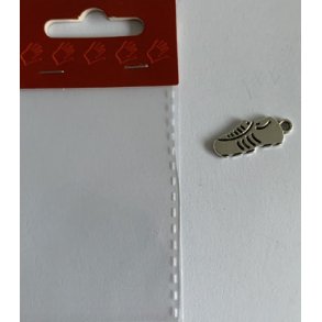  Charms fodboldst�vle 1x2,6cm 6 stk