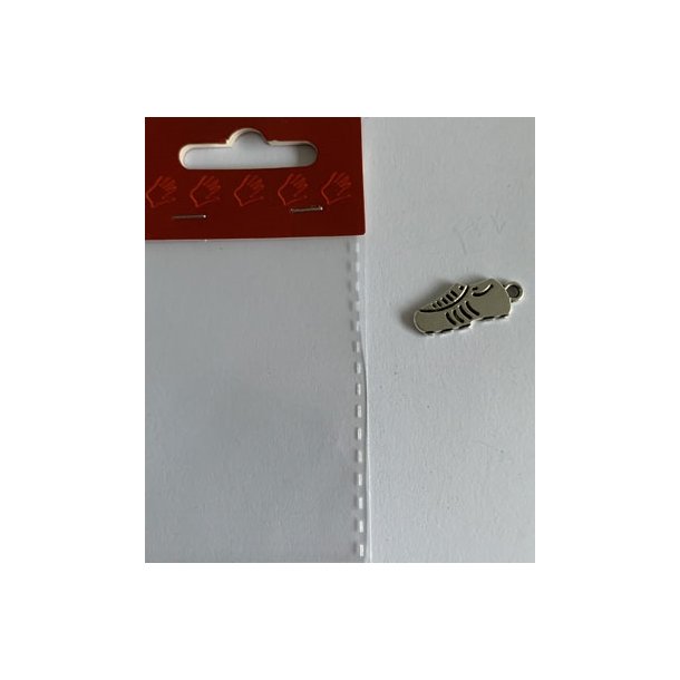  Charms fodboldst�vle 1x2,6cm 6 stk