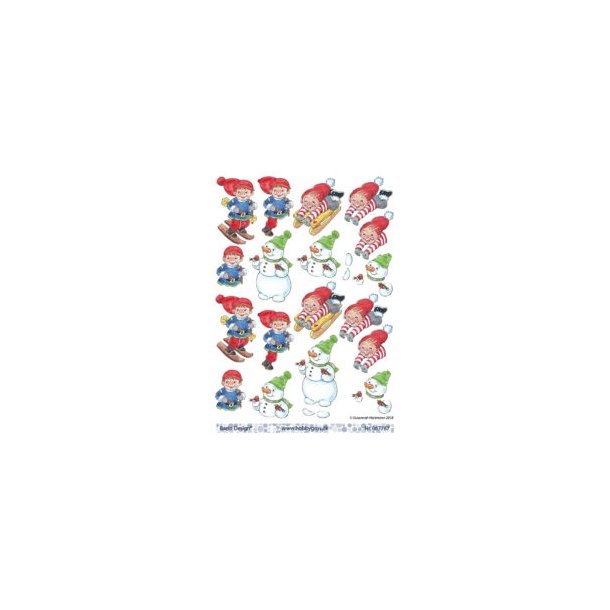 3D Nisseb�rn og snemand