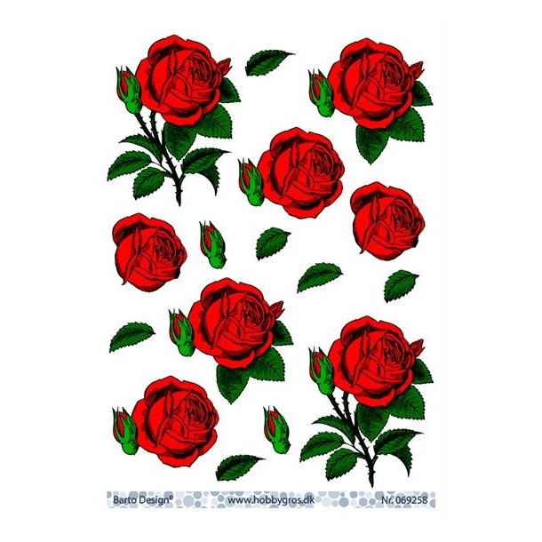 3D Barto Design Store r�de roser