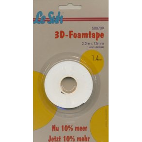 Foamtape rulle 1,4mm 2,2m