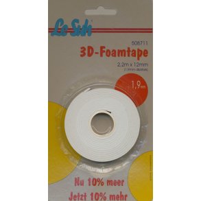 Foamtape rulle 1,9mm 2,2m