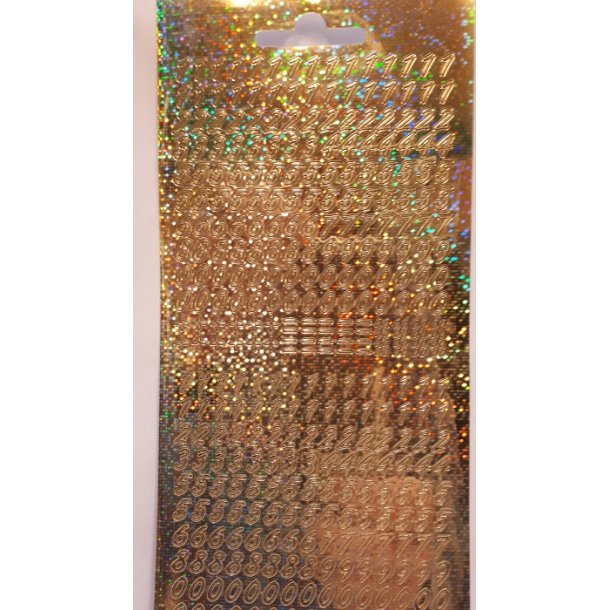  Blank guld tal