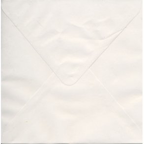  Hvid kuvert 15,5x15,5cm