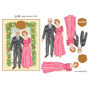 3D Guldbryllup A5