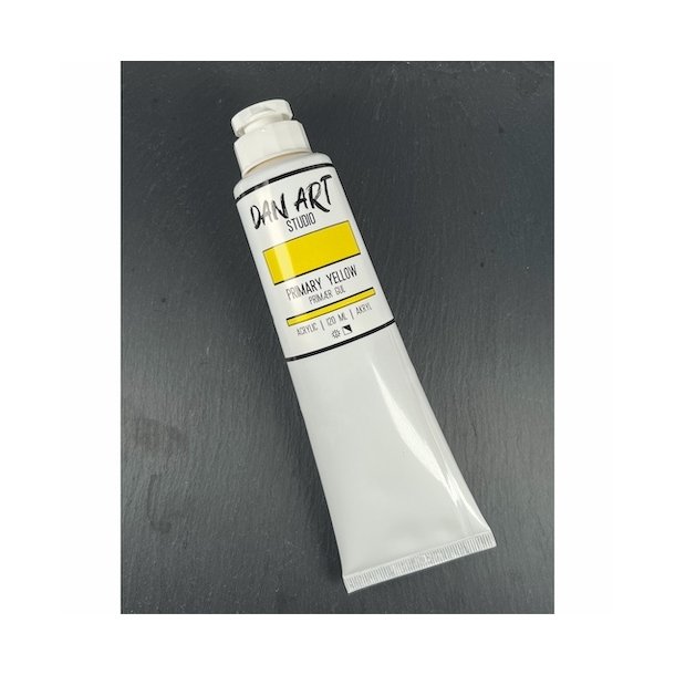 Dan Art Akryl maling Prim�r gul 120ml