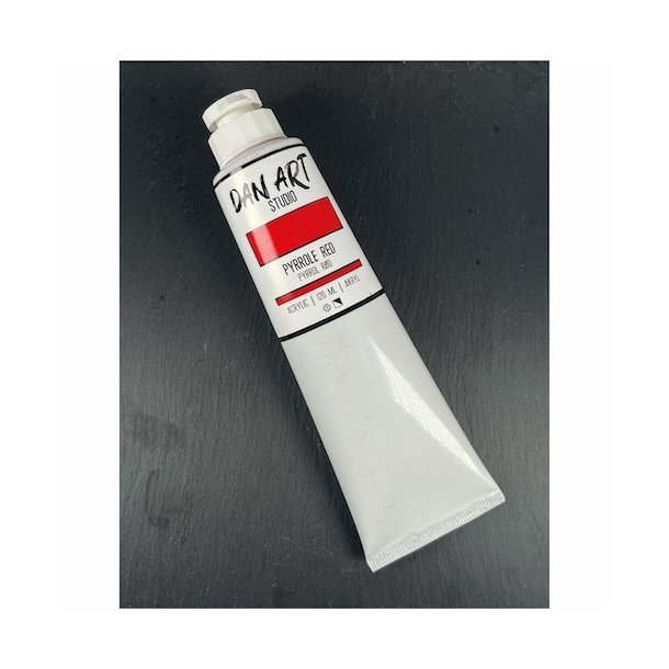 Dan Art Akryl maling Pyrrol r�d 120ml