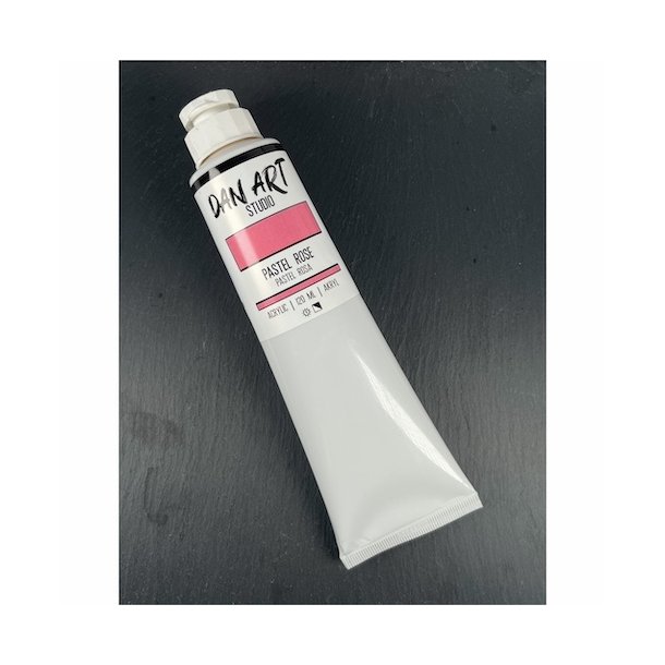 Dan Art Akryl maling Pastel rosa 120ml