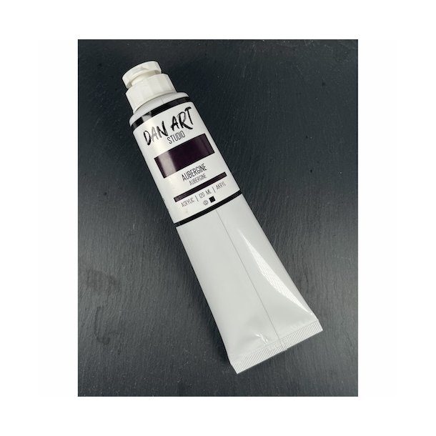 Dan Art Akryl maling Aubergine 120ml