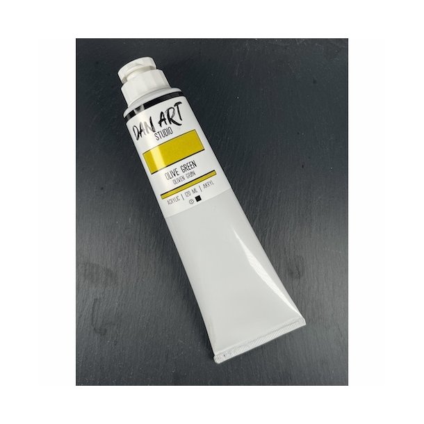 Dan Art Akryl maling Oliven gr�n 120ml