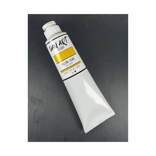 Dan Art Akryl maling Gul Okker 120ml