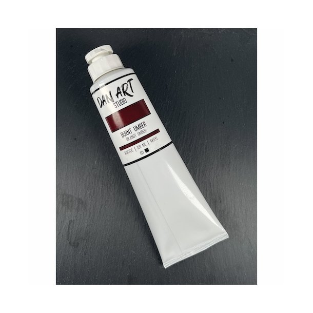 Dan Art Akryl maling Br�ndt umber 120ml