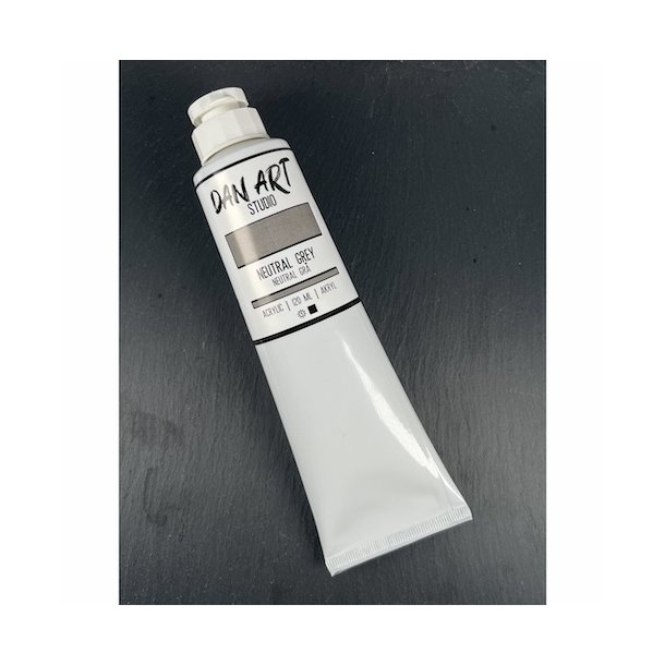 Dan Art Akryl maling Neutral gr� 120ml