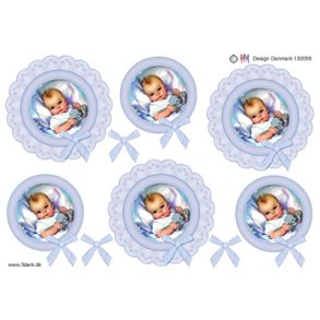 3D Babydreng i ring