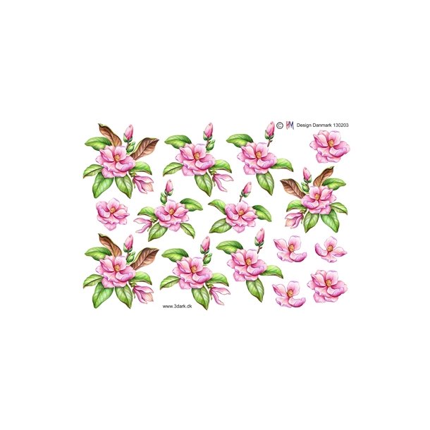 3D Lyser�de blomster