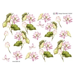 3D Lyser�de blomster